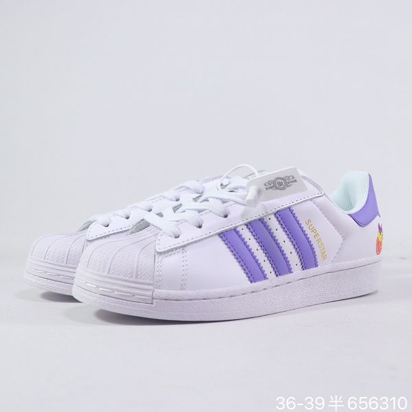 Adidas Superstar 2021新款 貝殼頭女款經典休閑運動板鞋