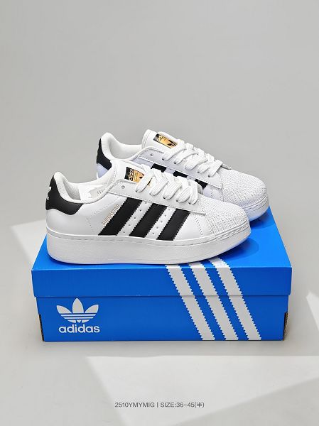 Adidas Originals Superstar XLG 2025新款男女生 厚底休閒低幫運動板鞋