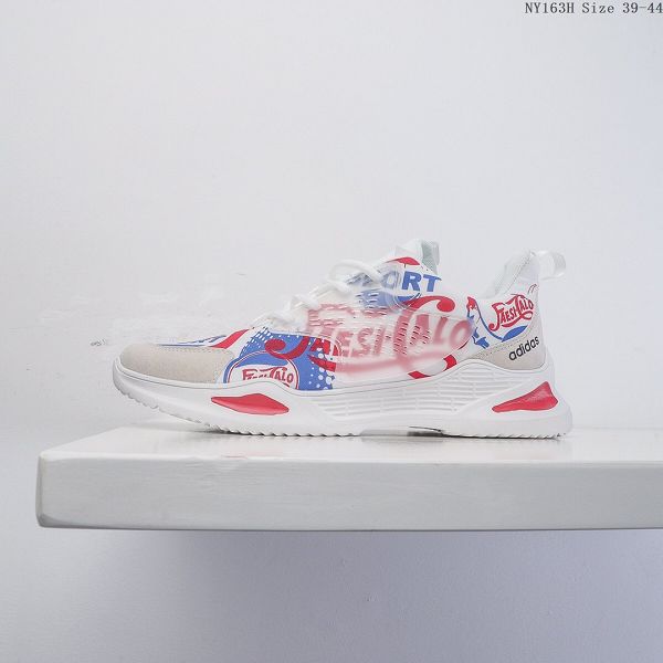 adidas 2020新款 翻毛皮針織輕便襪子鞋男生跑步鞋