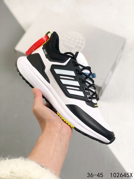 Adidas EQ21 Run 2022新款 男女款全新緩震休閑運動跑步鞋