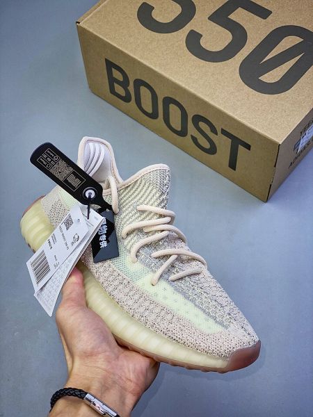 Adidas Yeezy Boost 350 V2 2021新款 真爆滿天星椰子情侶款慢跑鞋