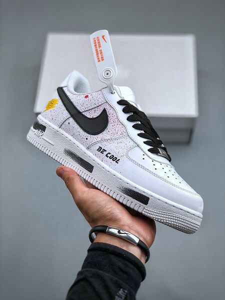 Nike Air Force 1 Low 07 全新男女款權志龍塗鴉噴繪原楦頭原紙板鞋