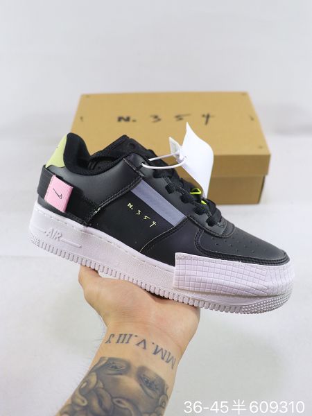 Nike Air Force 1 2021新款 AF1空軍一號解構N354男女款休閒板鞋 帶半碼