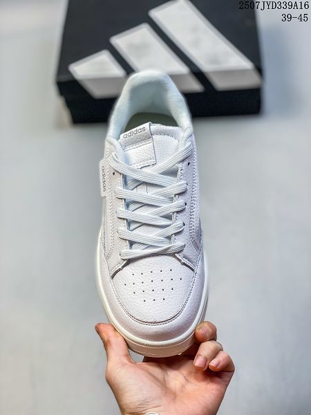 Adidas ASPYRE 2025新款男生低幫復古百搭休閒運動板鞋