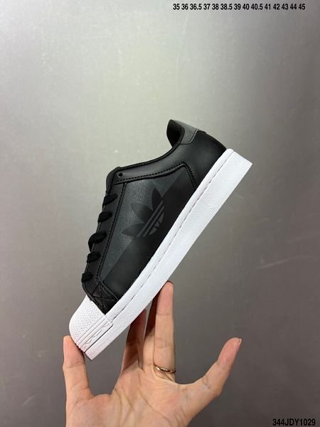 Adidas Superstar 2023新款 三葉草貝殼頭系列男女款運動板鞋