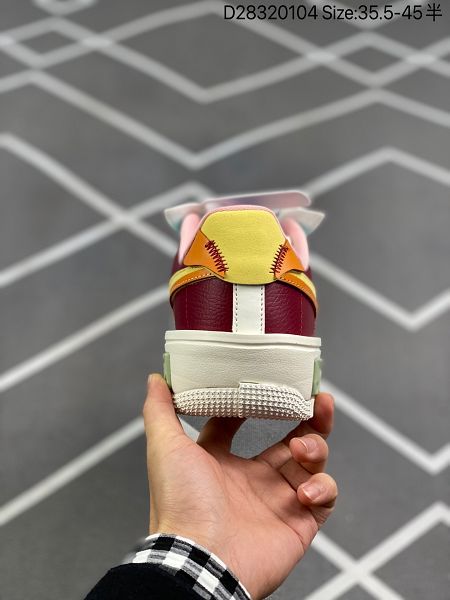 Nike Wmns Air Force 1 Fontanka 2022新款 空軍一號錯位解構系列男女款低幫輕量板鞋