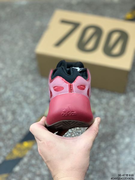 Adidas Yeezy 700 V3 2022新款 霓虹漸變男女款復古老爹鞋47 Adidas Yeezy 700 V3 2022新款 霓虹漸變男女款復古老爹鞋47