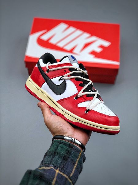 Futura x Nike Dunk Low SB 2022新款 聯名款解構綁帶男女款滑板鞋