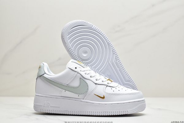 Nike Air Force 1 07 2022新款 空軍一號男女款雙鉤子低幫板鞋