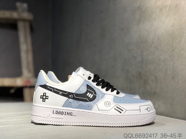 Nike Air Force 1 Low 2023新款 溫變青花瓷空軍一號低幫男女生運動板鞋