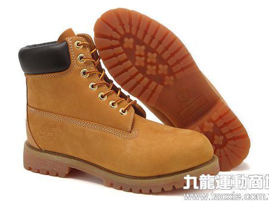 踢不爛 timberland 10061款高幫潮流耐磨情侶鞋 土黃色 