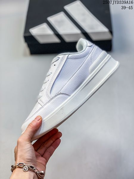 Adidas ASPYRE 2025新款男生低幫復古百搭休閒運動板鞋