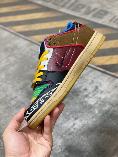 Nike SB Dunk Low What The Paul 2021新款 彩色拼接不對稱鴛鴦男女生板鞋