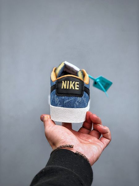Nike Air Blazer Mid QS HH 2023新款 開拓者低幫帆布面情侶休閒板鞋