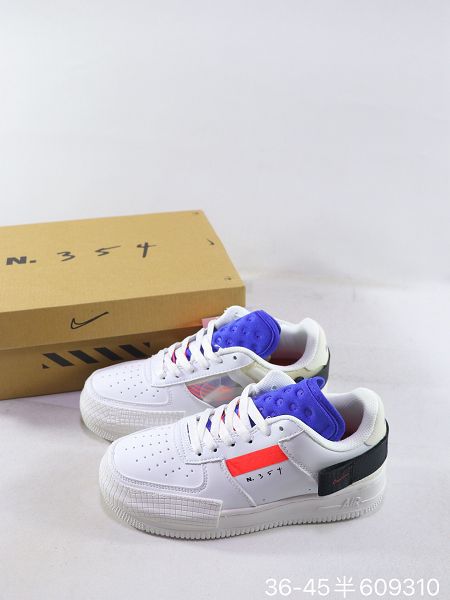 Nike Air Force 1 2021新款 AF1空軍一號解構N354男女款休閒板鞋 帶半碼