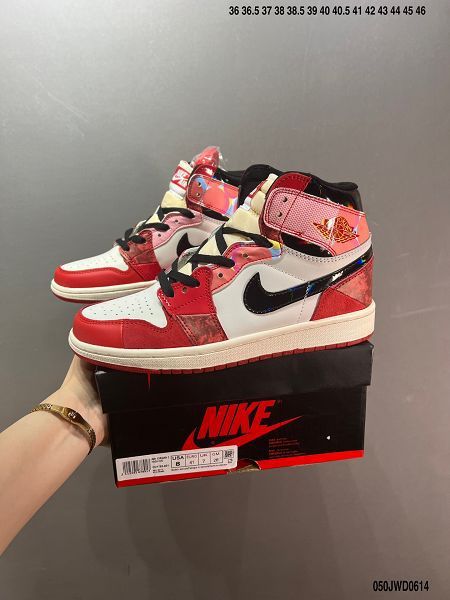 Air Jordan 1 High OG 2023新款 喬丹1代男女款蜘蛛俠2.0高幫籃球鞋