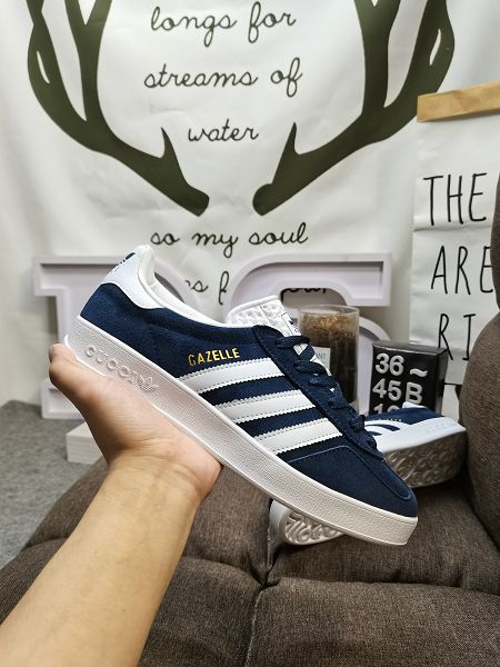Adidas Originals Gazelle 羚羊系列 2022新款 低幫複古男女款運動板鞋 Adidas Originals Gazelle 羚羊系列 2022新款 低幫複古男女款運動板鞋