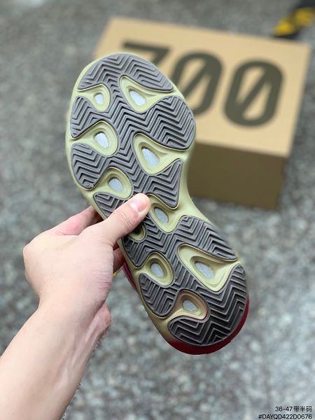 Adidas Yeezy 700 V3 2022新款 霓虹漸變男女款復古老爹鞋47 Adidas Yeezy 700 V3 2022新款 霓虹漸變男女款復古老爹鞋47