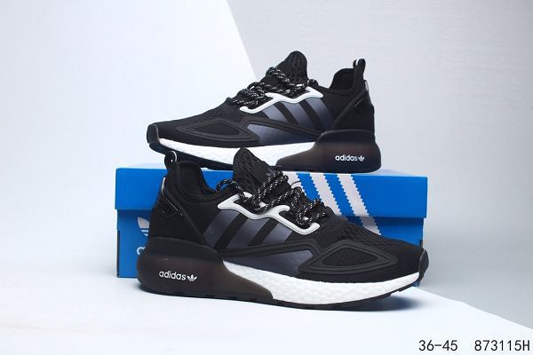 Adidas Originals ZX 2K Boost 2020新款 爆米花緩震男女生休閒運動跑步鞋