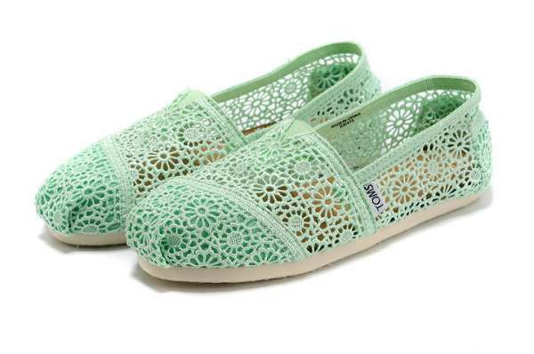 toms鞋 經典鞋款 鏤空蕾絲女士平底帆布單鞋