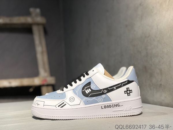 Nike Air Force 1 Low 2023新款 溫變青花瓷空軍一號低幫男女生運動板鞋