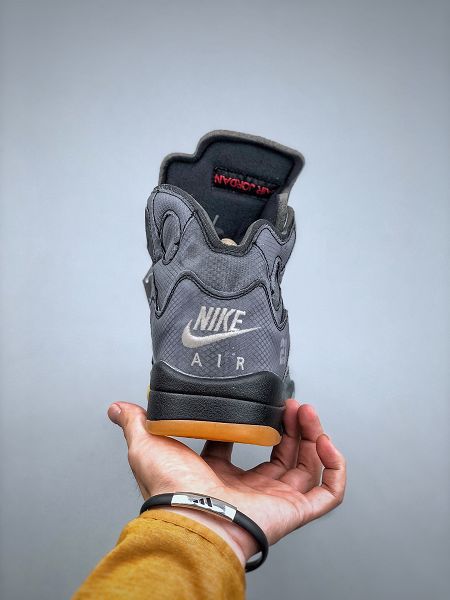 Air Jordan 5 x off white 2022新款 聯名款喬丹5代男款籃球鞋 最大有47碼