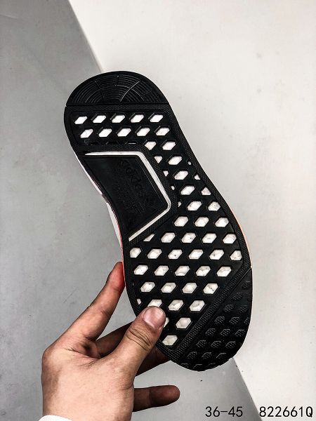 Adidas Nmd Runner PK 2021新款 全掌爆米花針織緩震男女生慢跑鞋