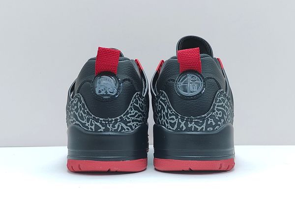 Air JORDAN SPIZKE LOW 系列 白色搭配灰棕 情侶款運動鞋