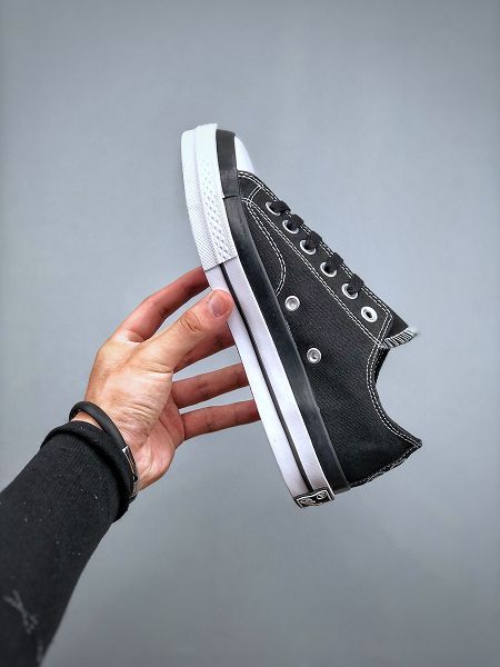 Fragment x Moncler x Converse 1970s 藤原浩閃電三方聯名黑白撞色塗鴉男女款板鞋