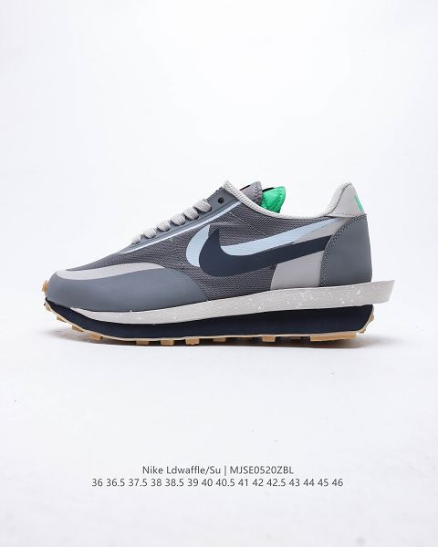 Undercover x Sacai x Nike LDV Waffle Daybreak 2022新款 重疊設計前衛華夫變形男女款慢跑鞋 Undercover x Sacai x Nike LDV Waffle Daybreak 2022新款 重疊設計前衛華夫變形男女款慢跑鞋