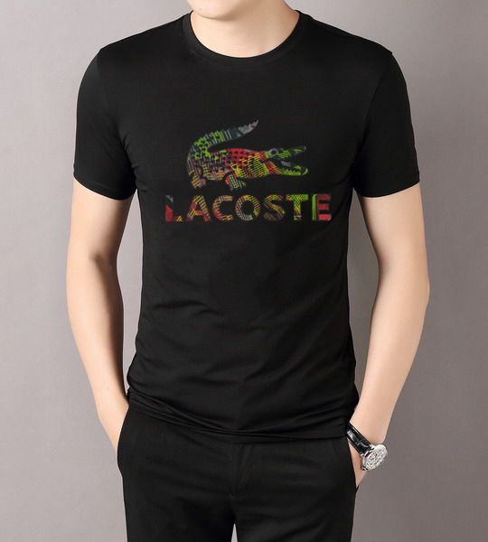 lacoste短t 2022新款 鱷魚絲光棉圓領短袖T恤 MG0511款