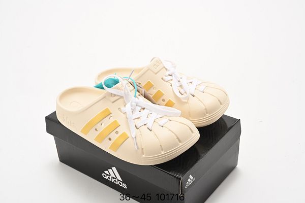 adidas Adilette Clogs 聯名Blokecore 風格 2023全新男女款沙灘鞋 adidas Adilette Clogs 聯名Blokecore 風格 2023全新男女款沙灘鞋