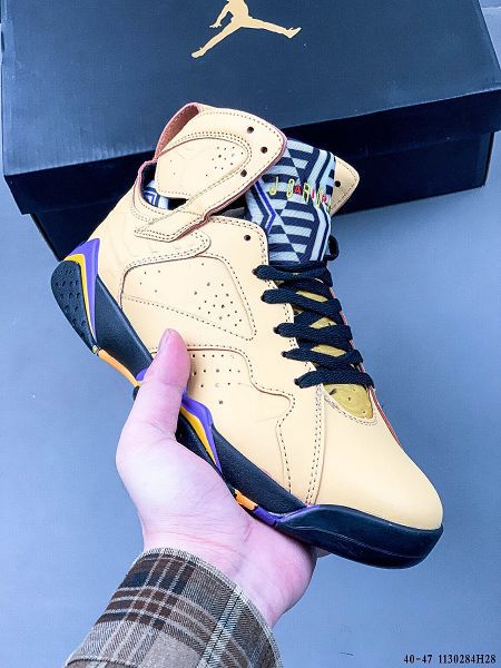 Air Jordan 7 Retro Pantone 2023新款 喬丹7代高幫男款實戰籃球鞋