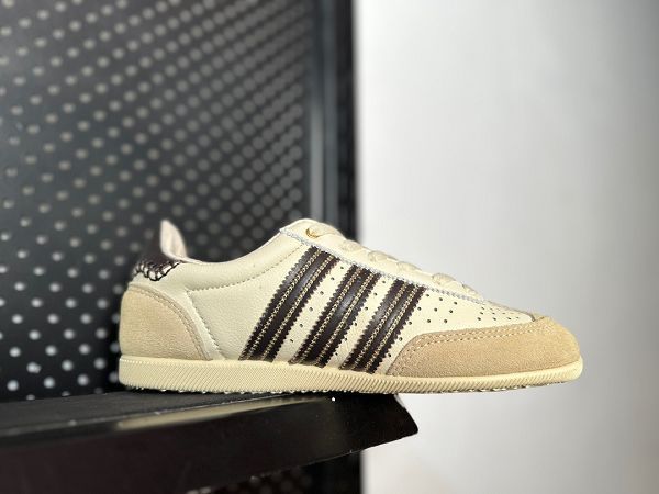 Wales Bonner x Adidas WB Japan LowCream White Dark Brown 2023新款 日產系列復古運動慢跑鞋