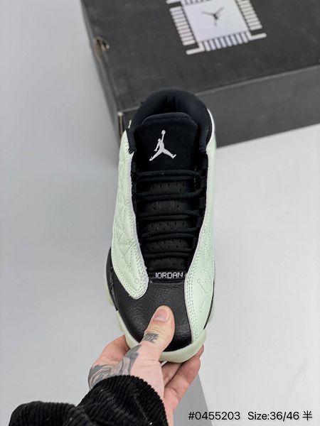 Air Jordan 13 Retro Low GC Singles Day 2022新款 喬丹十三代夜光黑綠男女款籃球鞋