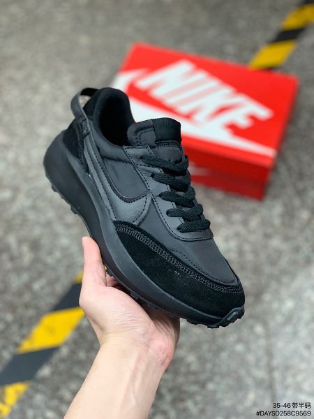 Fragment design x Sacai x Nike LDV Waffle Daybreak 2022新款 華夫變形男女款慢跑鞋