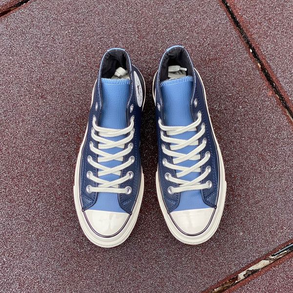 Converse Chuck 70s 荔枝紋皮面撞色 情侶款休閒鞋