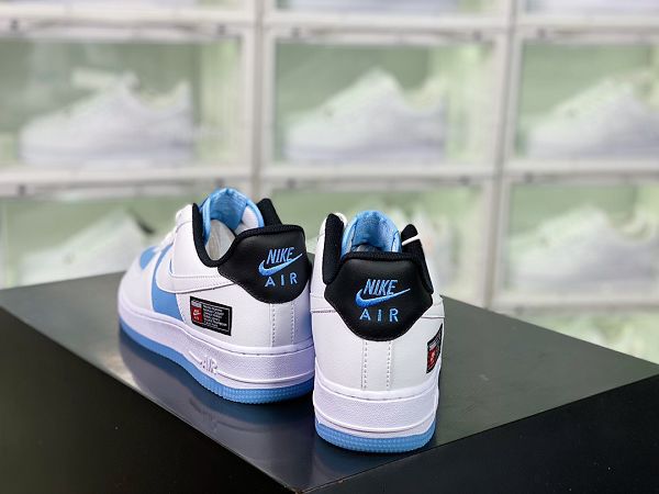 Nike Air Force 1 07 2022新款 空軍一號男女款北卡藍低幫運動板鞋
