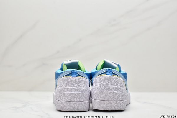 SACAI x Nike Blazer Low 2022新款 重疊設計前衛開拓者男女款低幫板鞋