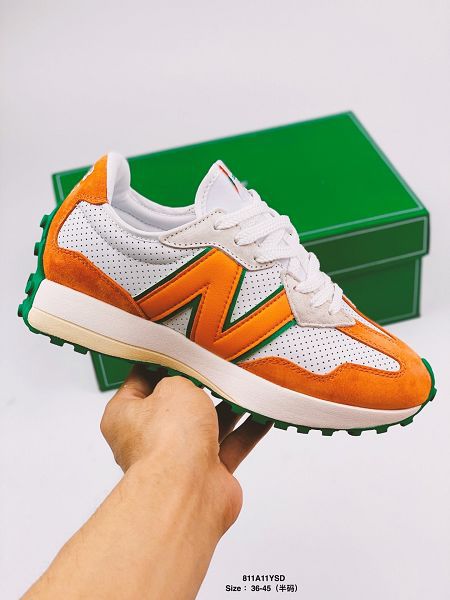 New Balance 327 2020新款 NB紐巴倫雙色拼接復古情侶款慢跑鞋