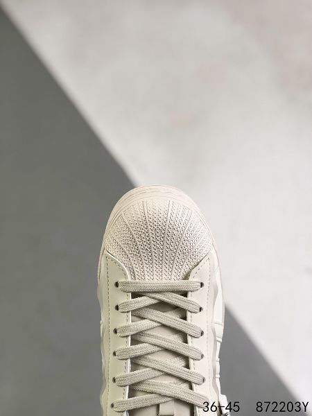 Adidas Superstar 2022新款 貝殼頭系列三葉草男女款板鞋