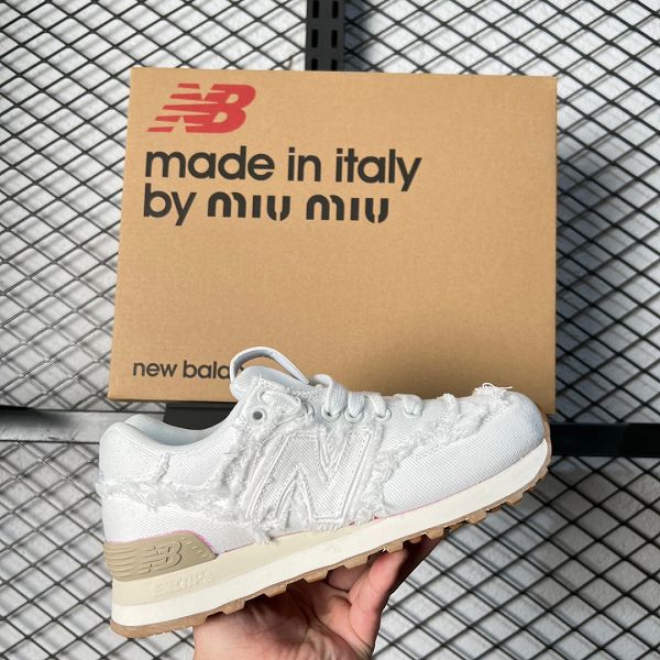 Miu Miu x New Balance NB574 2022新款 聯名款男女生復古慢跑鞋