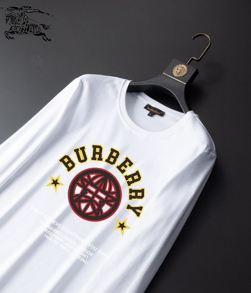 burberry長t 2022新款 巴寶莉圓領長袖T恤 MG0420-3款