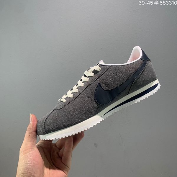 Nike CLASSIC CORTEZ 2023新款 阿甘翻毛皮面運動休閒跑步鞋