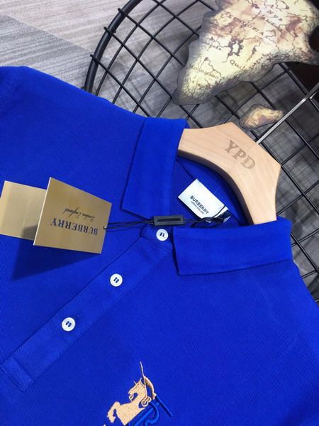 burberry polo衫 2021新款 巴寶莉高品質翻領短袖polo衫 MG0519款