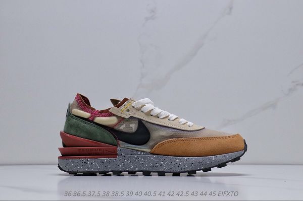 Nike Waffle One 2023新款 男女款網面透氣休閒跑步鞋