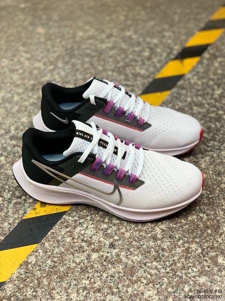 Nike Air Zoom Pegasus 38 2021新款 登月38代賈卡透氣網面男女款經典復刻慢跑鞋 帶半碼