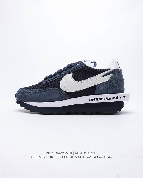 Undercover x Sacai x Nike LDV Waffle Daybreak 2022新款 重疊設計前衛華夫變形男女款慢跑鞋 Undercover x Sacai x Nike LDV Waffle Daybreak 2022新款 重疊設計前衛華夫變形男女款慢跑鞋