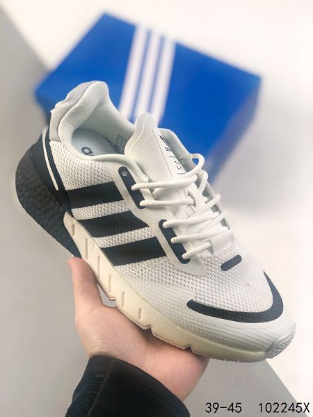 Adidas ZX 1k Boost 2023新款 復古爆米花男款跑鞋