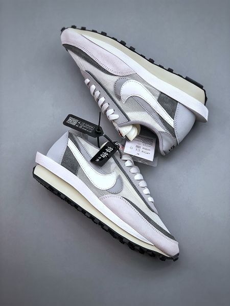 Sacai x Nike LVD Waffle Daybreak 2022新款 聯名解構走秀款男女款慢跑鞋